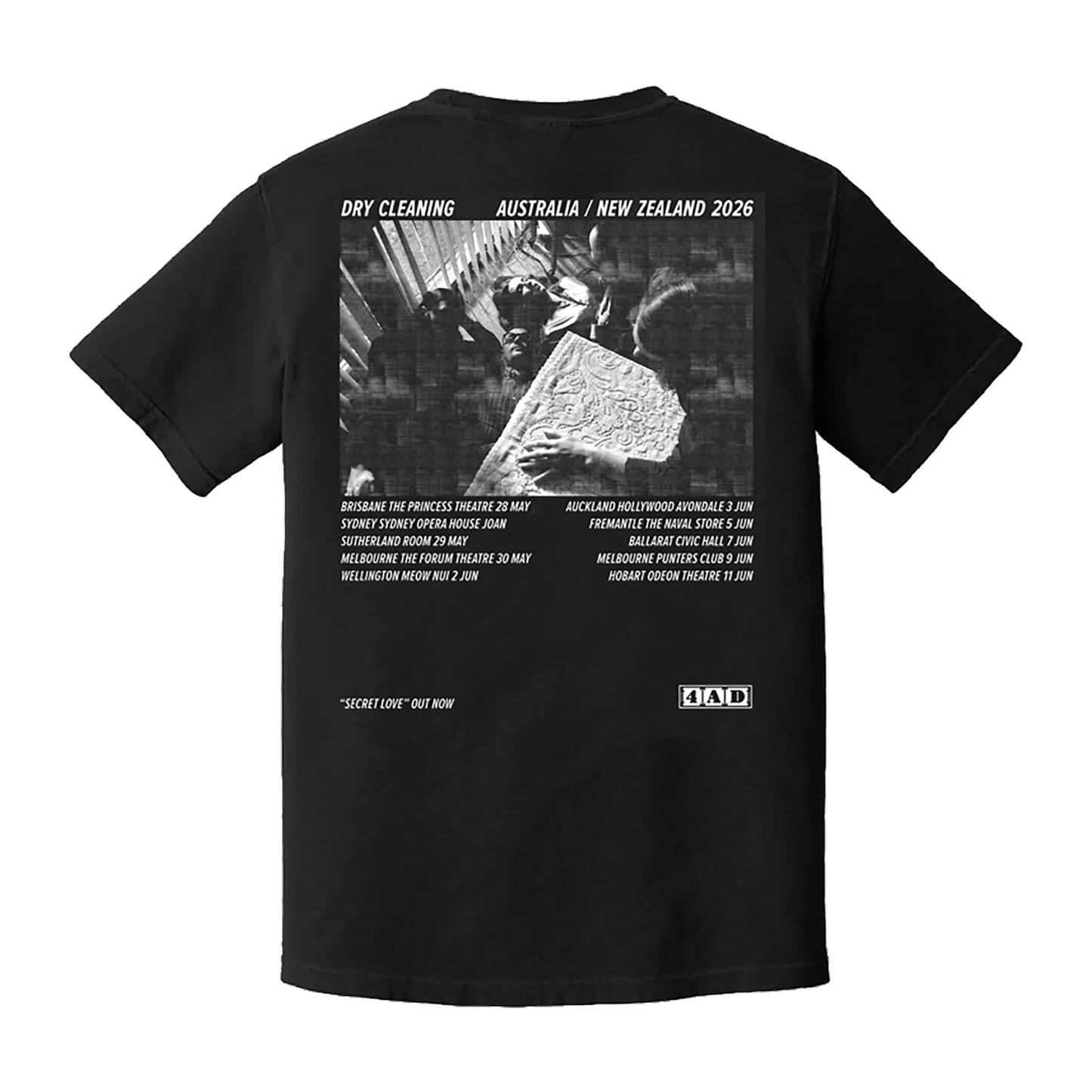 ANZ 2026 tour black tee