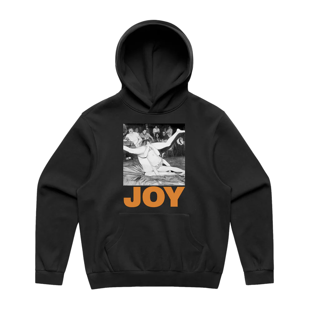 Joy Black Hoodie
