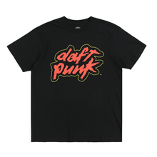Load image into Gallery viewer, CLASSIC DAFT PUNK LOGO BLACK TEE