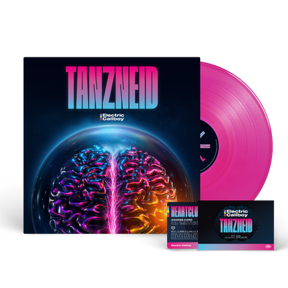 TANZNEID VINYL TRANSPARENT NEON PINK VINYL