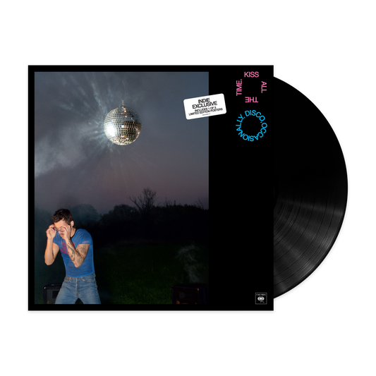 KISS ALL THE TIME. DISCO, OCCASIONALLY LIMITED-EDITION BLACK LP (RANDOM 1 OF 3 POSTER)