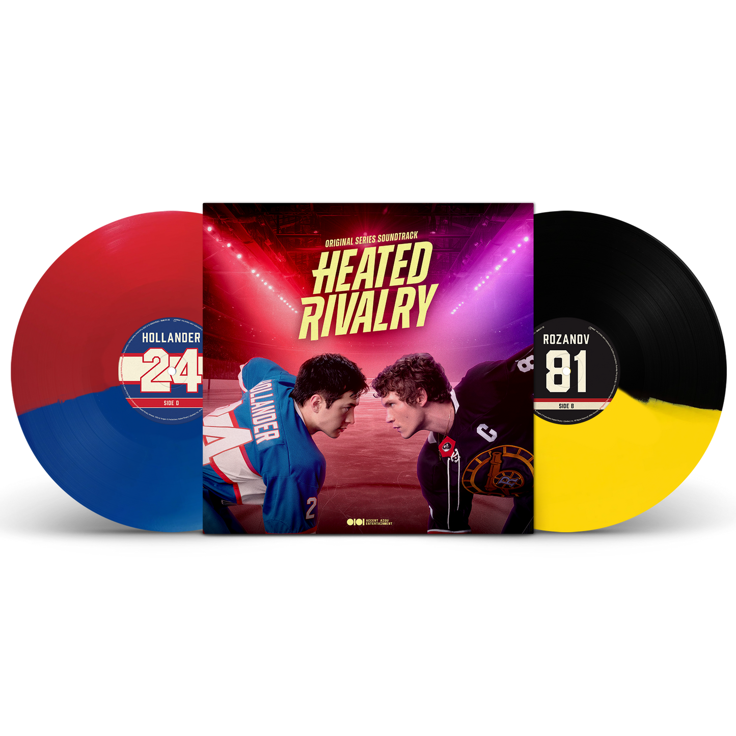 HEATED RIVALRY (ORIGINAL SERIES SOUNDTRACK) VINYL (MONTREAL VS. BOSTON EDITION)