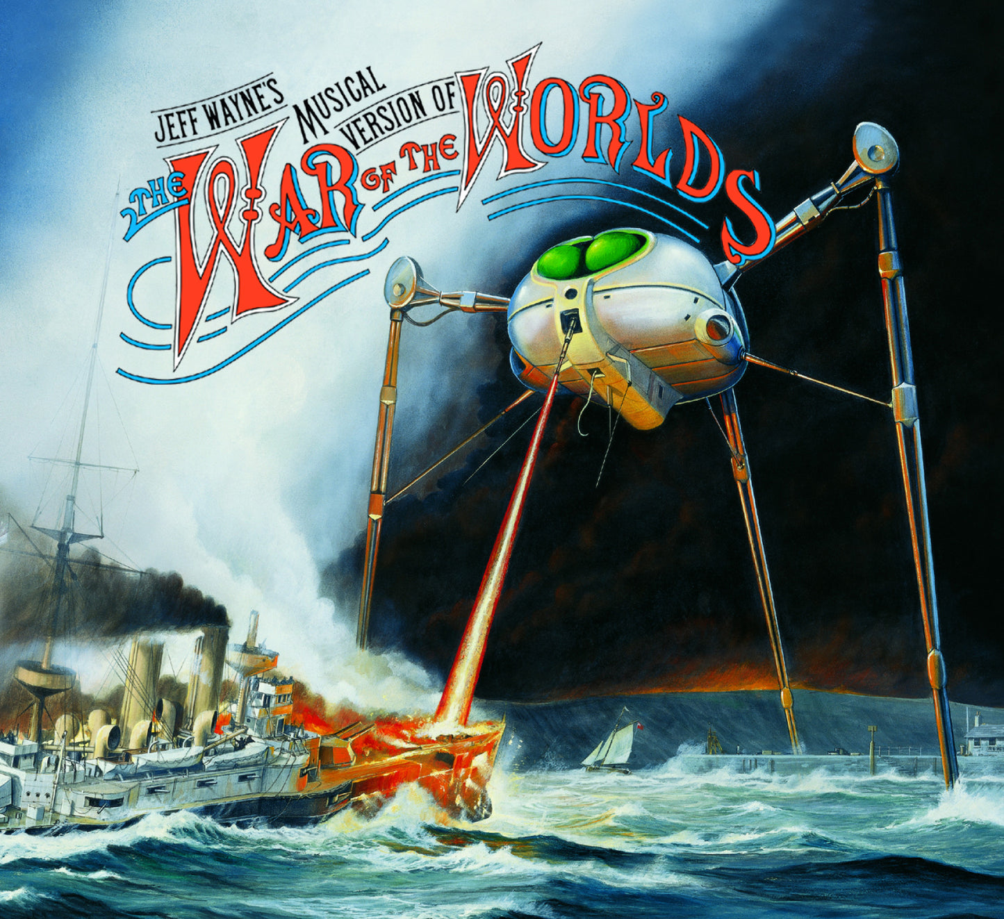 JEFF WAYNE'S MUSICAL VERSION OF THE WAR OF THE WORLDS VINYL