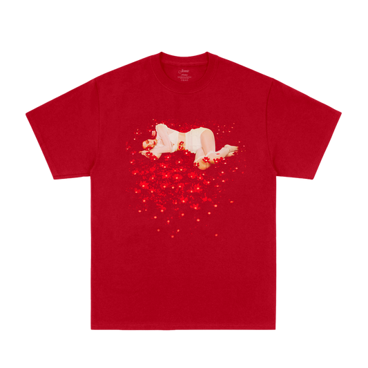 Red Flower Tee