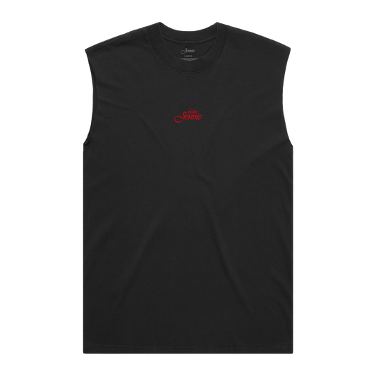 Like Jennie Statement Cut Off Tank