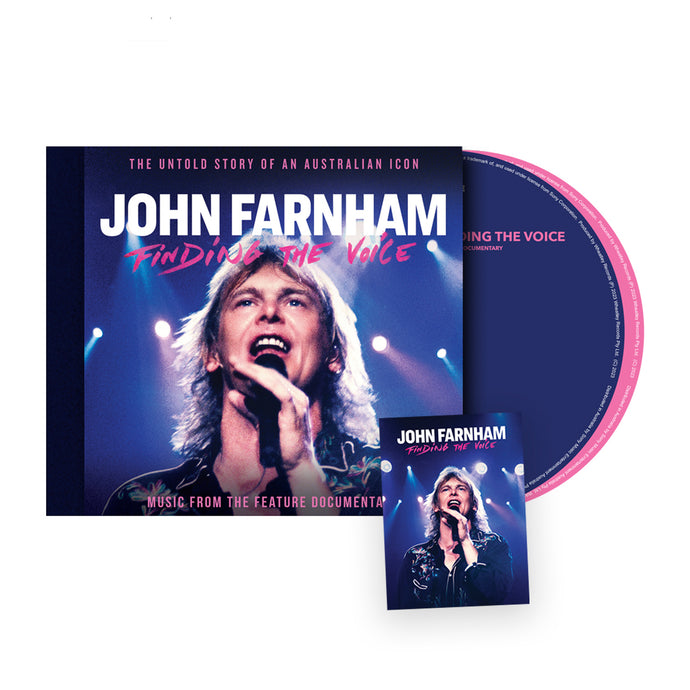 John Farnham: Finding The Voice (Music From The Feature Documentary) 2CD + Magnet