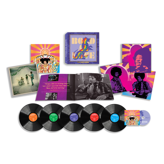 BOLD AS LOVE 5LP + BLU-RAY BOXSET