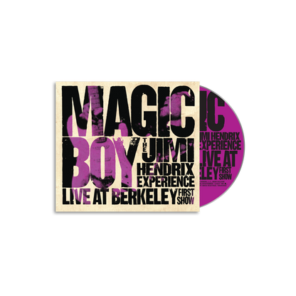 MAGIC BOY: THE JIMI HENDRIX EXPERIENCE LIVE AT BERKELEY [FIRST SHOW] CD