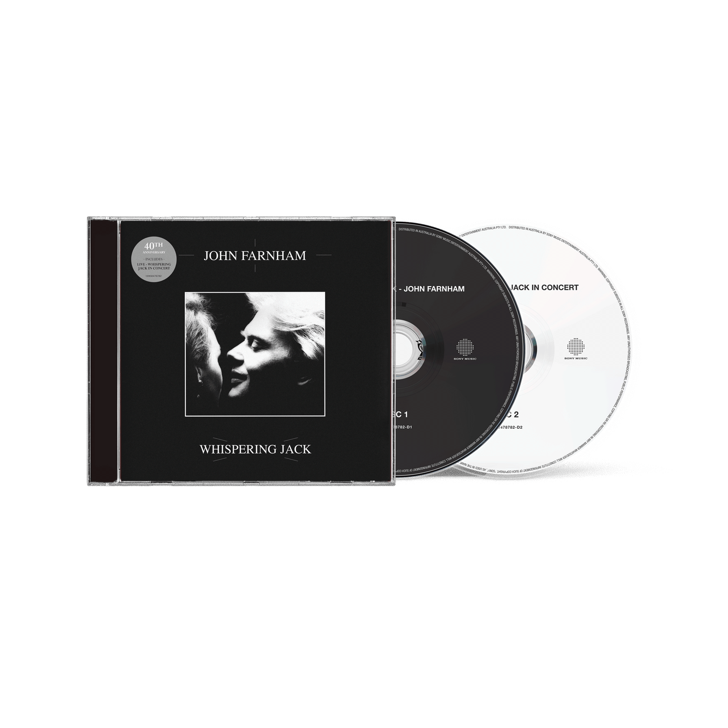 WHISPERING JACK (40th ANNIVERSARY) CD