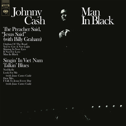 MAN IN BLACK (CRYSTAL CLEAR) VINYL