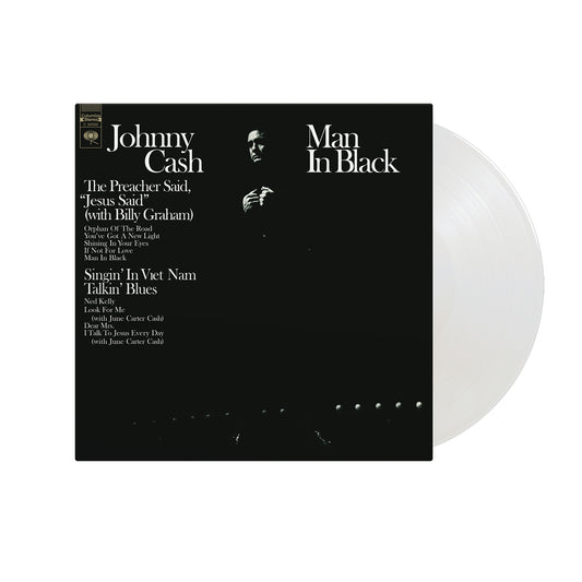 MAN IN BLACK (CRYSTAL CLEAR) VINYL