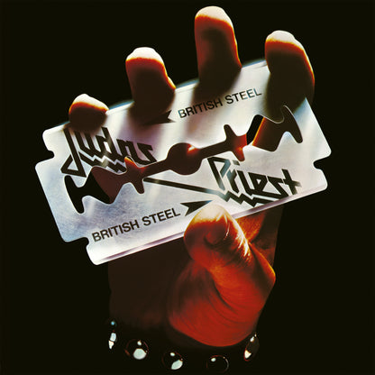 BRITISH STEEL (BLACK AND WHITE SPLATTER) VINYL