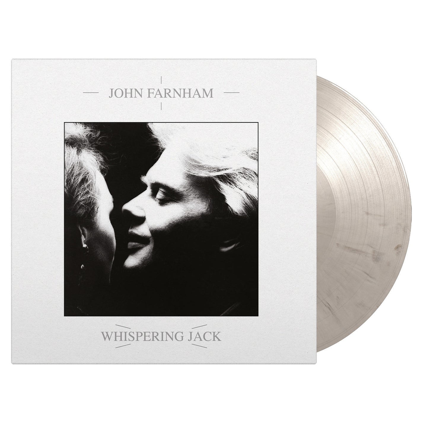 WHISPERING JACK (WHITE & BLACK MARBLED) VINYL