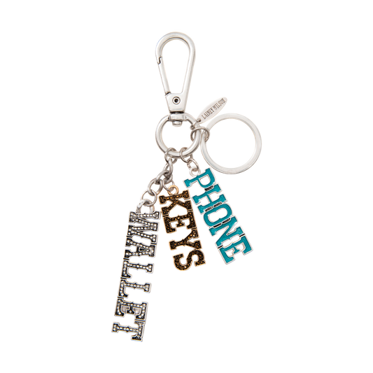 Phone, Keys, Wallet Bag Charm