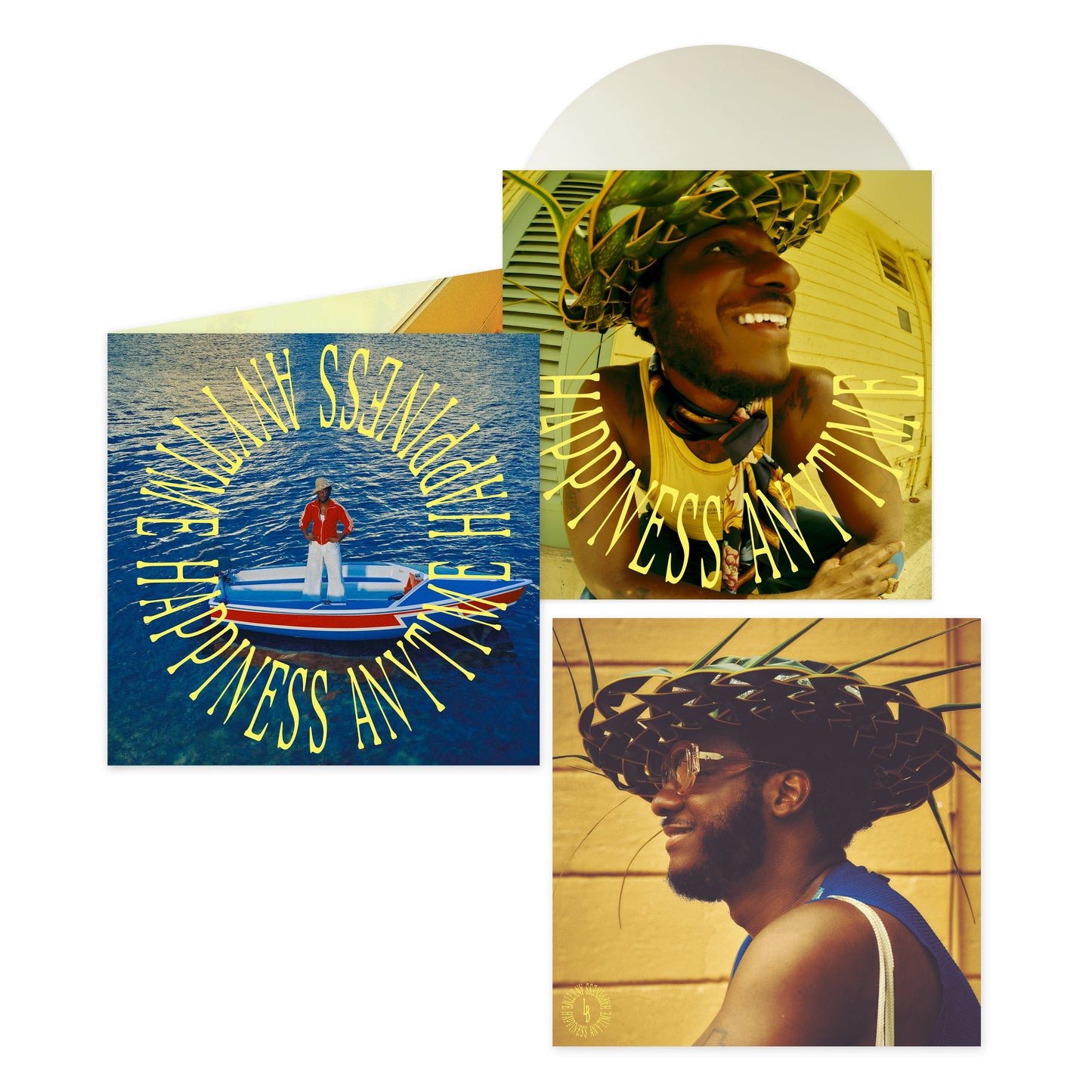 Happiness Anytime 12" Vinyl (White Sand)
