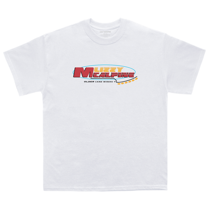 Older (and Wiser) Guitar Tee - White