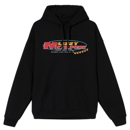 Older (and Wiser) Guitar Hoodie - Black