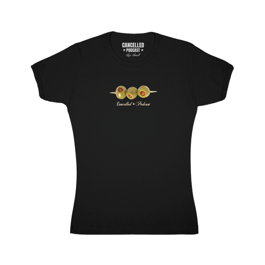 BLACK MARTINI BABY TEE