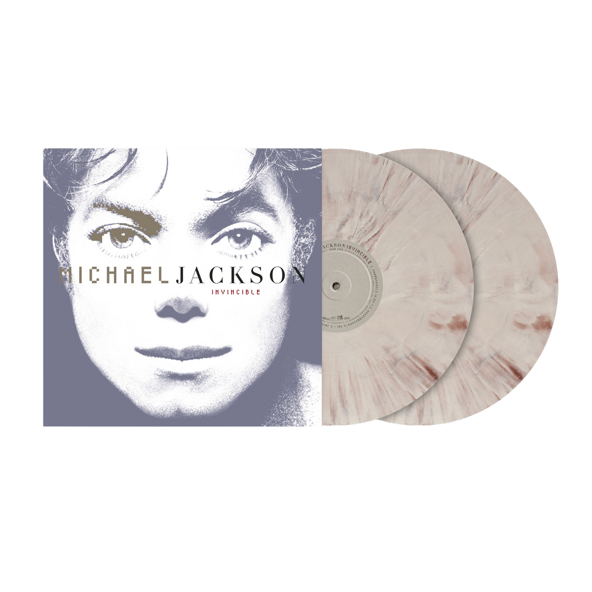 INVINCIBLE STONE GREY MARBLE 2LP VINYL