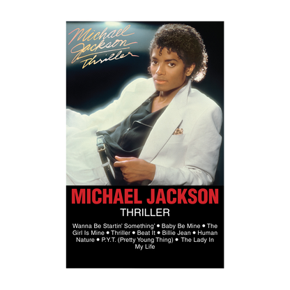 THRILLER CASSETTE (GOLD METALLIC)