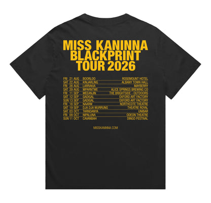 BLACKPRINT ’26 Tour Tee shirt