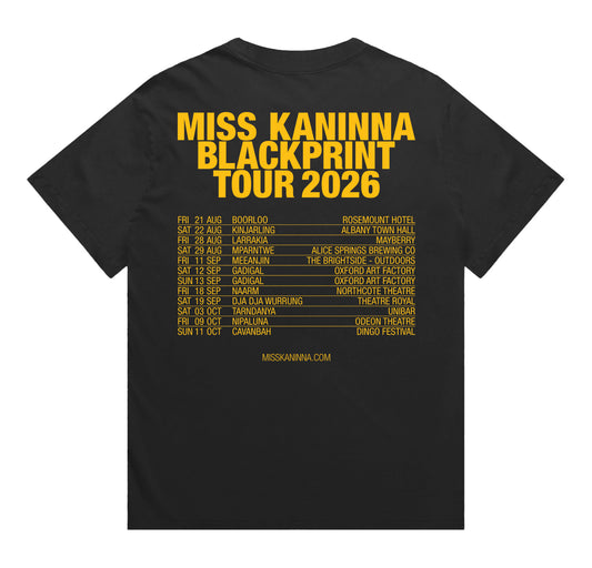 BLACKPRINT ’26 Tour Tee shirt
