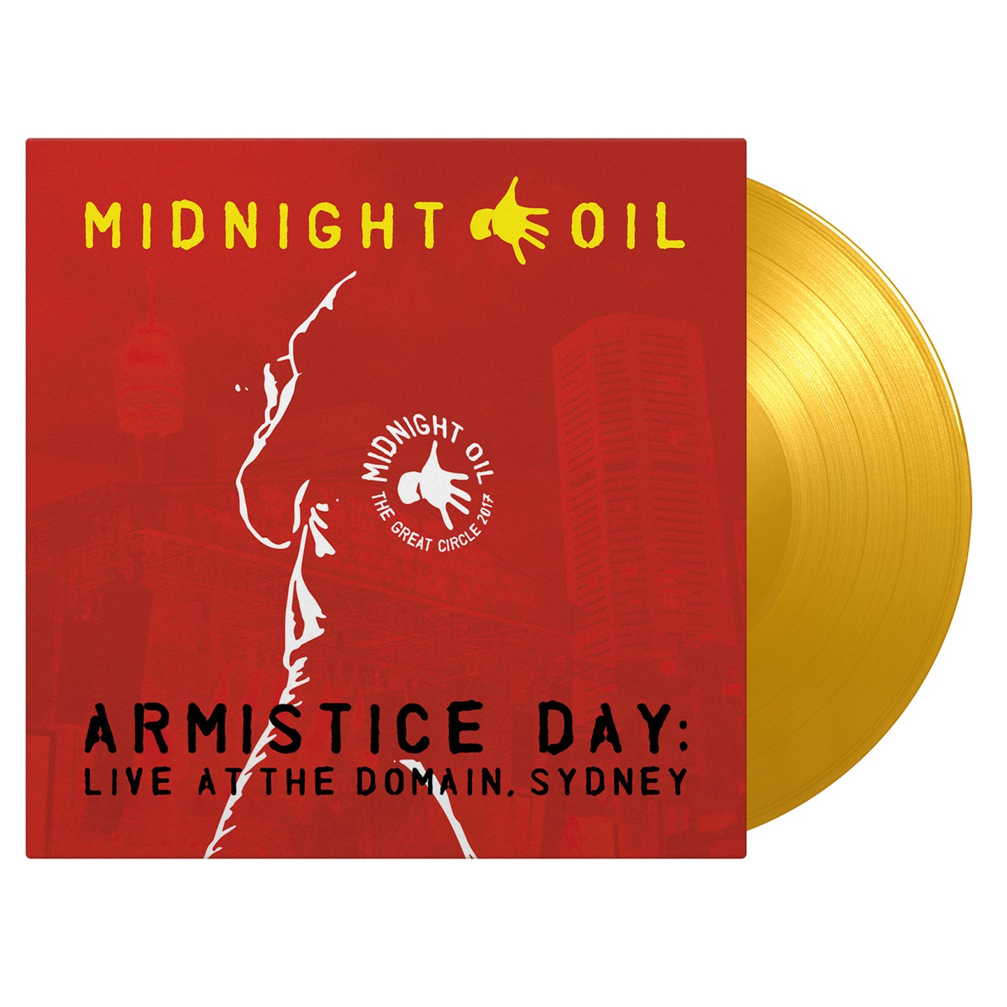ARMISTICE DAY: LIVE AT THE DOMAIN, SYDNEY (YELLOW COLOURED) VINYL