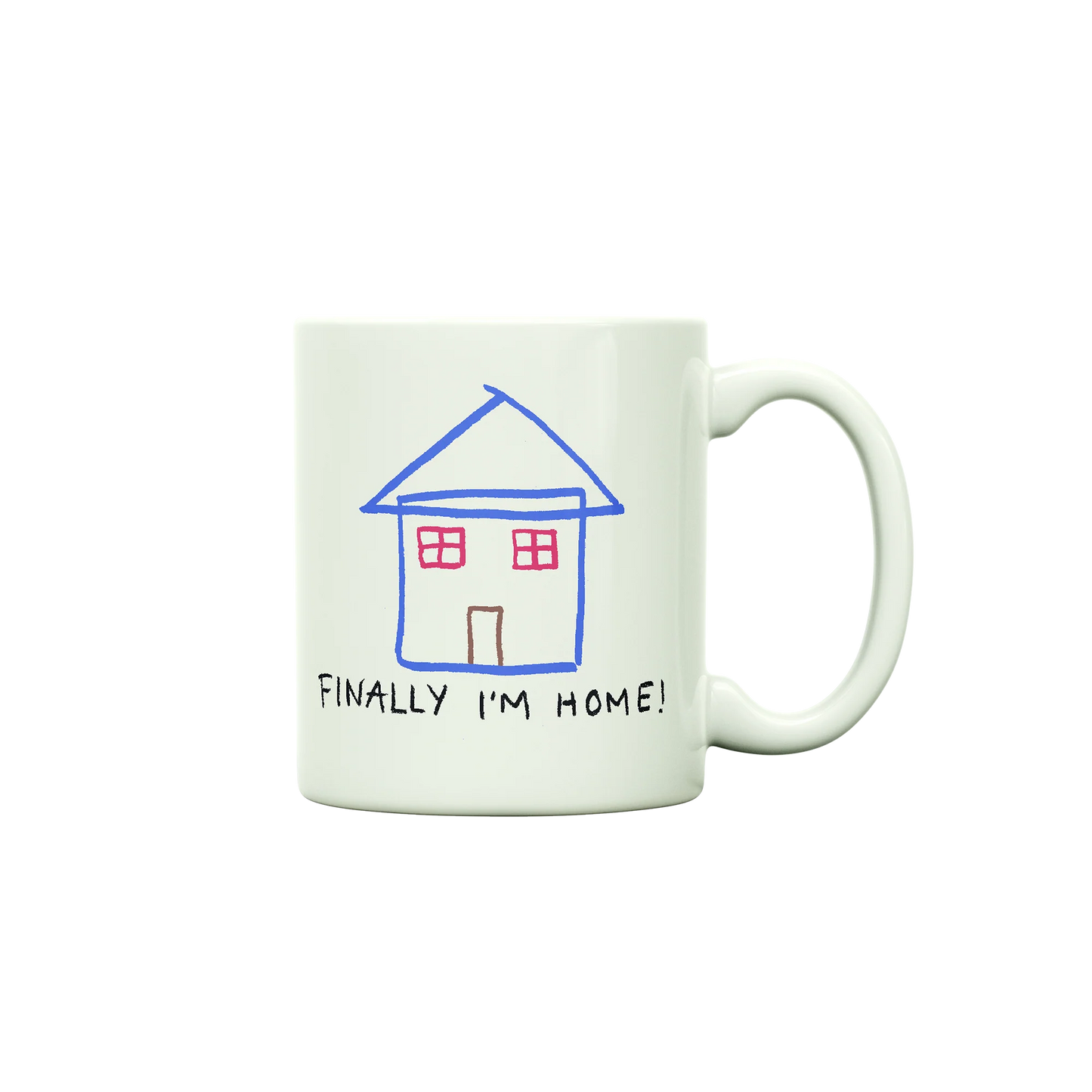 FINALLY I'M HOME MUG