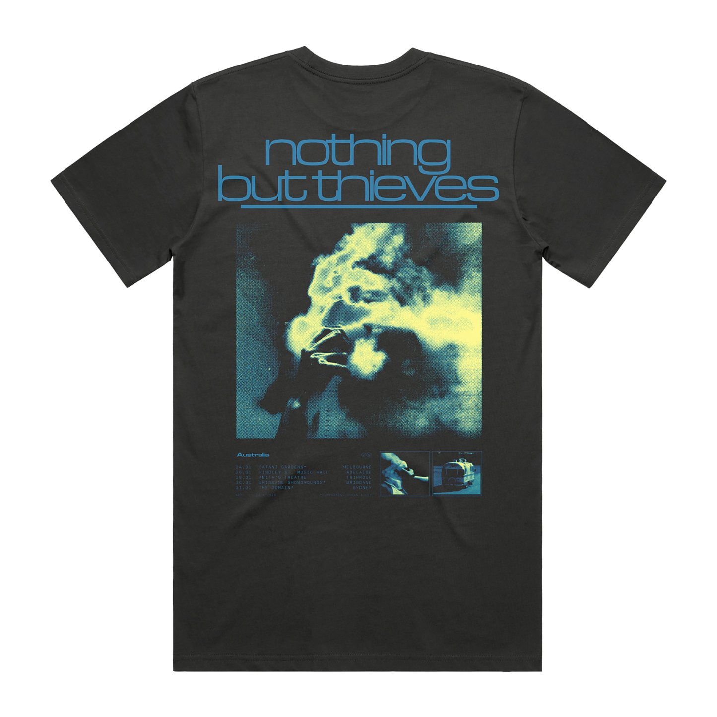 AUSTRALIA 2026 VINTAGE BLACK TOUR TEE