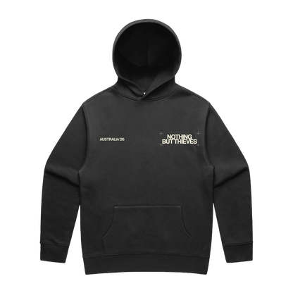 REPEAT LOGO 2026 AUSTRALIA TOUR VINTAGE BLACK  HOOD