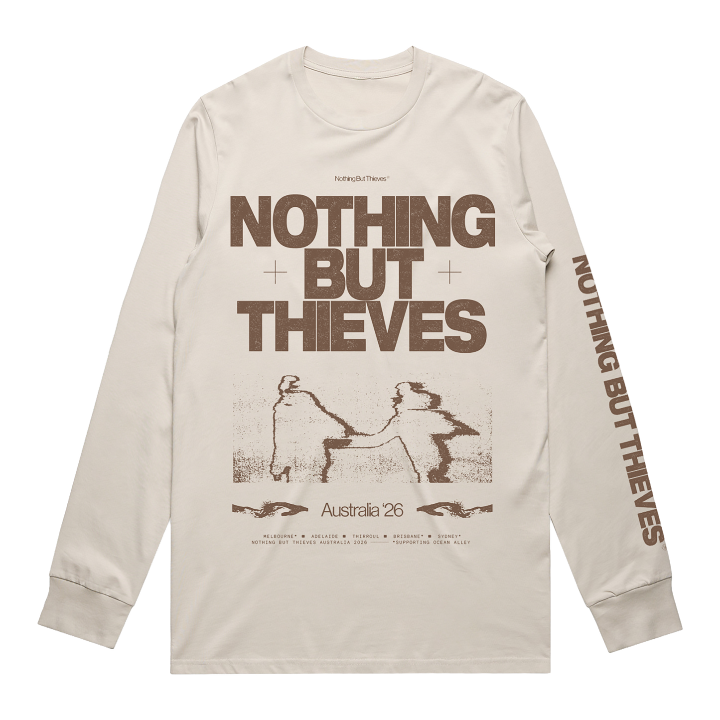 NBT WIRE AUSTRALIA TOUR NATURAL LONGSLEEVE