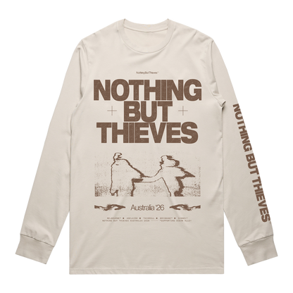 NBT WIRE AUSTRALIA TOUR NATURAL LONGSLEEVE