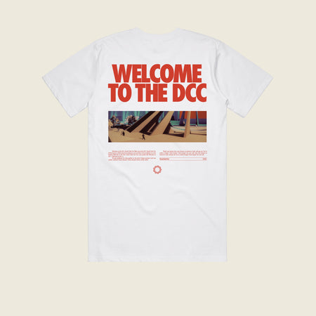 DCC WHITE BREAST PRINT TEE
