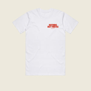 DCC WHITE BREAST PRINT TEE