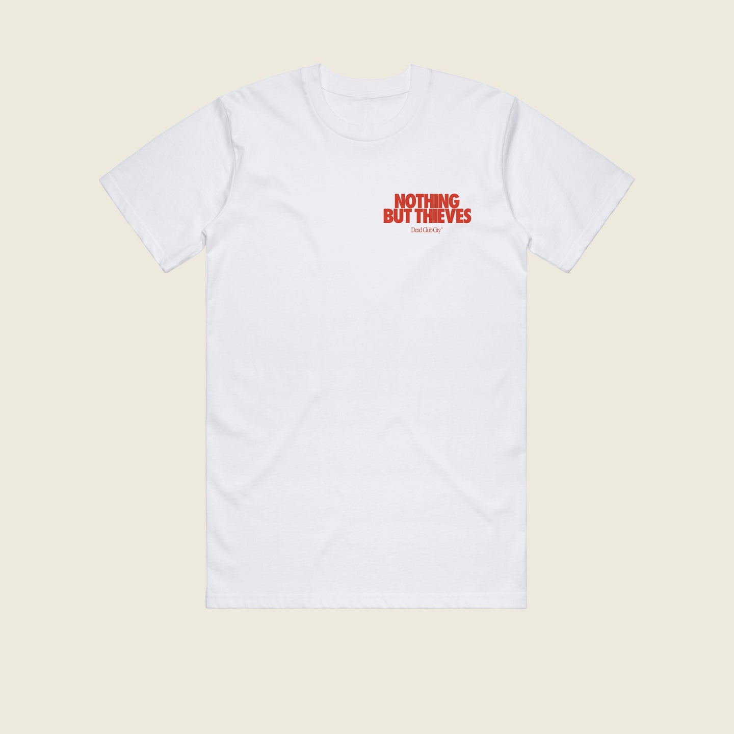 DCC WHITE BREAST PRINT TEE
