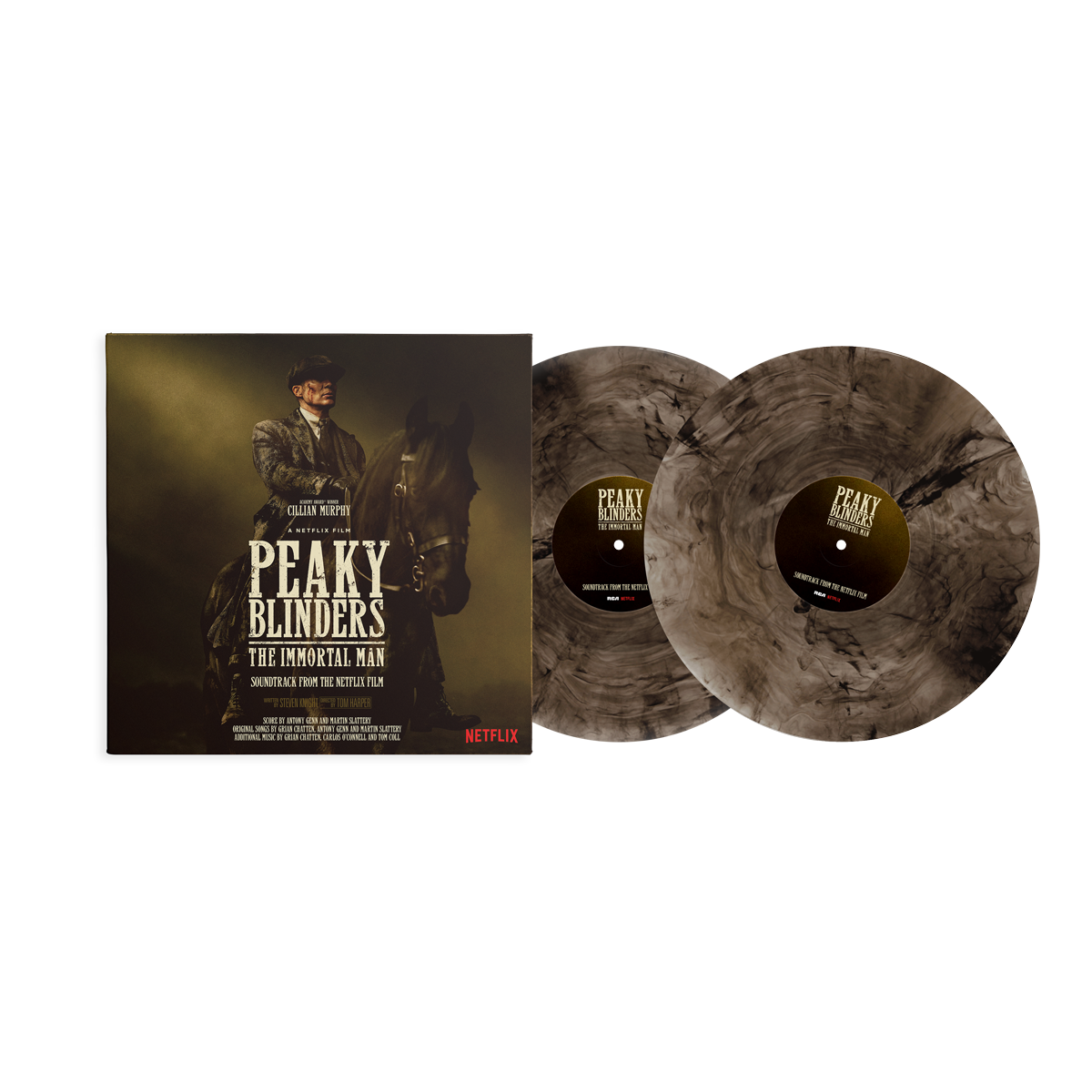 PEAKY BLINDERS: THE IMMORTAL MAN 2LP SMOKE MARBLED VINYL
