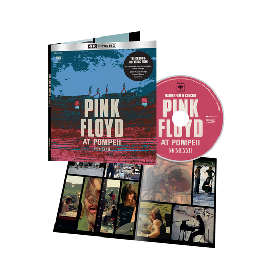 PINK FLOYD AT POMPEII - MCMLXXII 4K ULTRA HD BLU-RAY