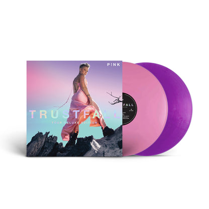 TRUSTFALL - TOUR DELUXE EDITION (PINK & PURPLE COLOURED) VINYL