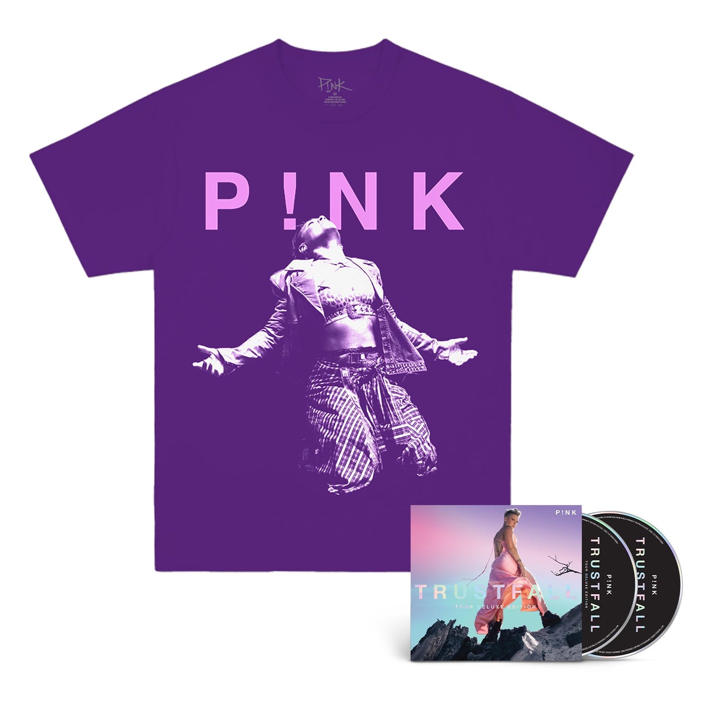 TRUSTFALL TOUR DELUXE EDITION 2CD + T-SHIRT