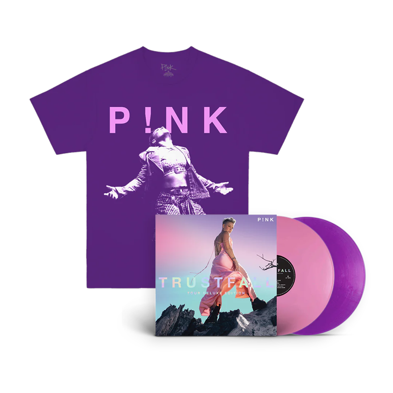 TRUSTFALL TOUR DELUXE EDITION VINYL + T-SHIRT