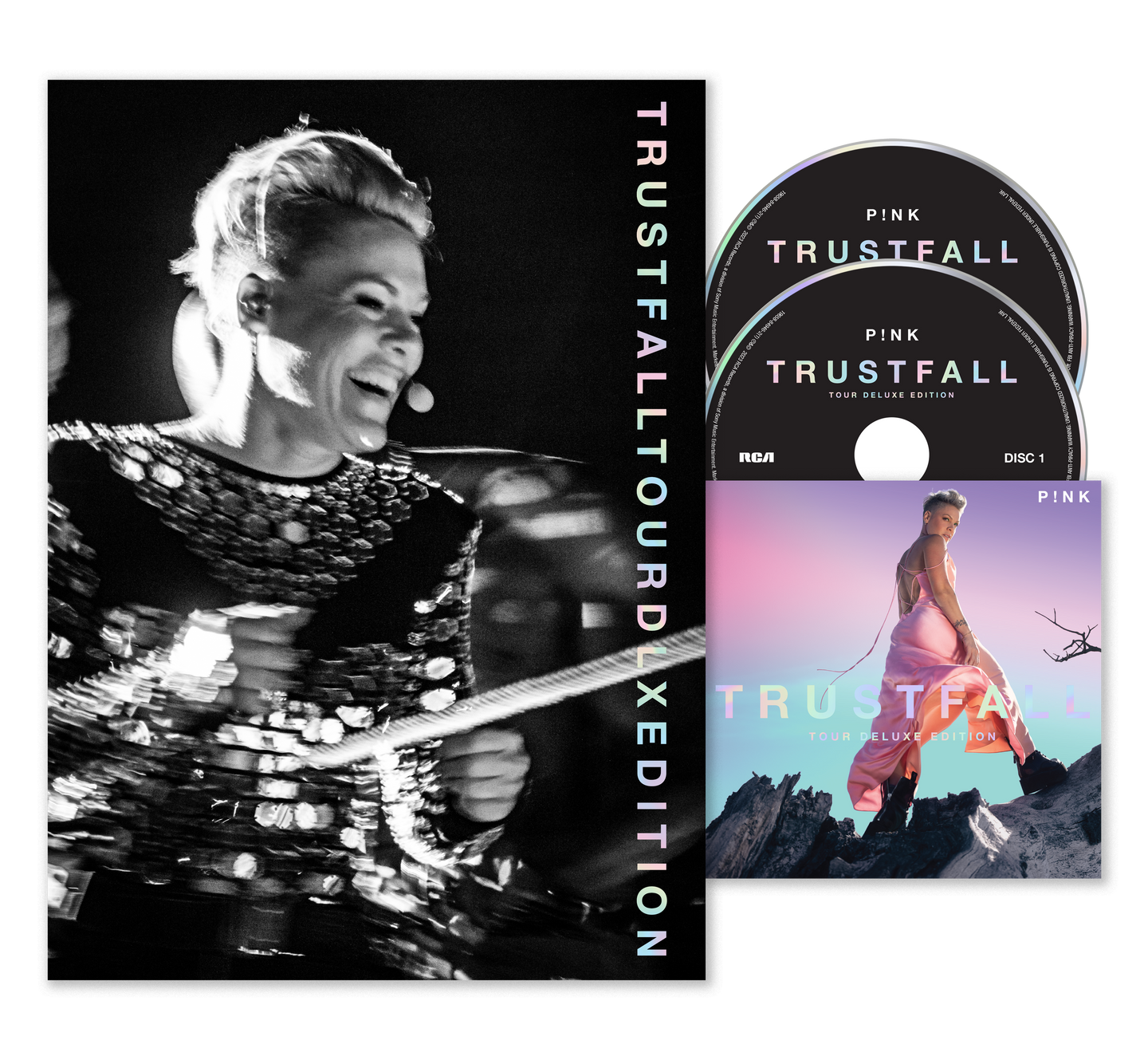TRUSTFALL TOUR DELUXE EDITION FANZINE + 2CD