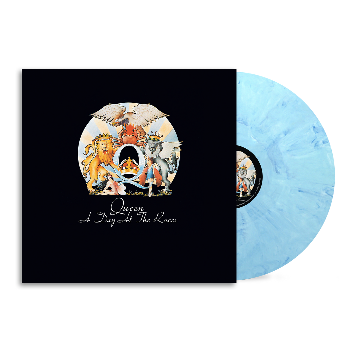 A DAY AT THE RACES (50th ANNIVERSARY EDITION) BLUE MARBLED VINYL