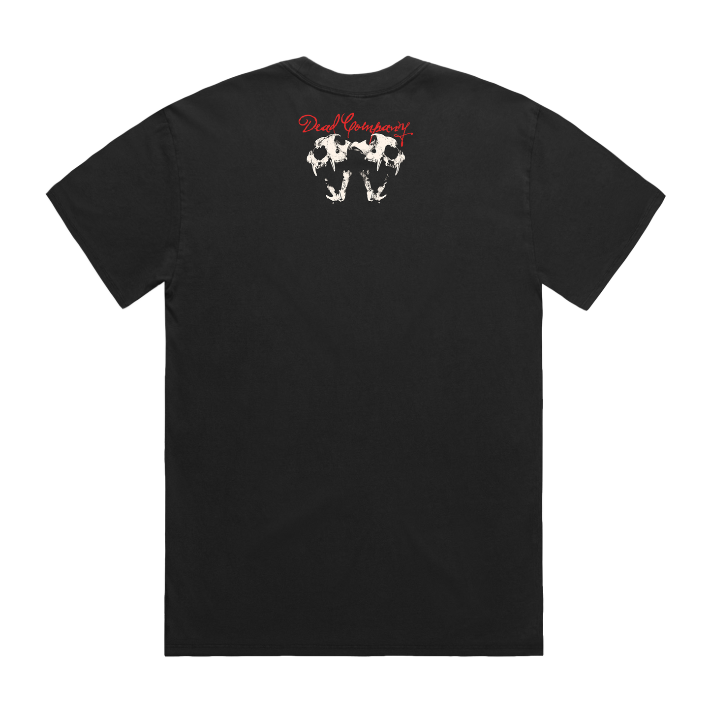 Dead Company | Coloured Tiger Faded Black T-Shirt