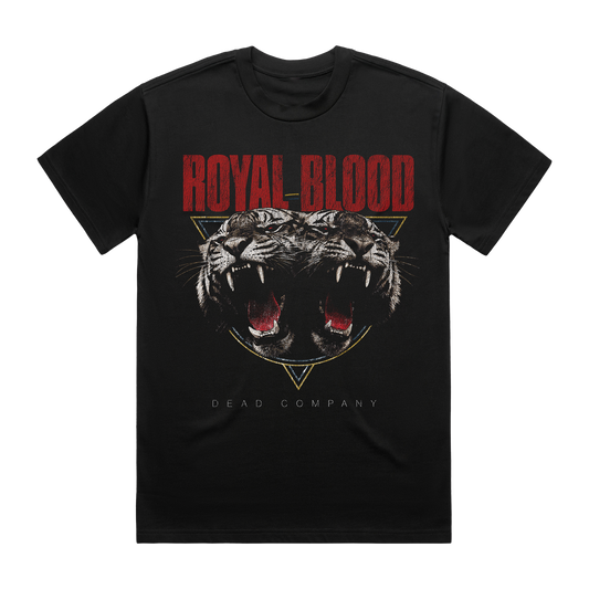 Dead Company | Shaped Cover Black T-Shirt