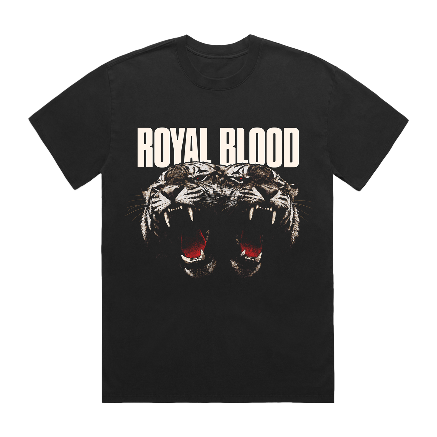 Dead Company | Coloured Tiger Faded Black T-Shirt