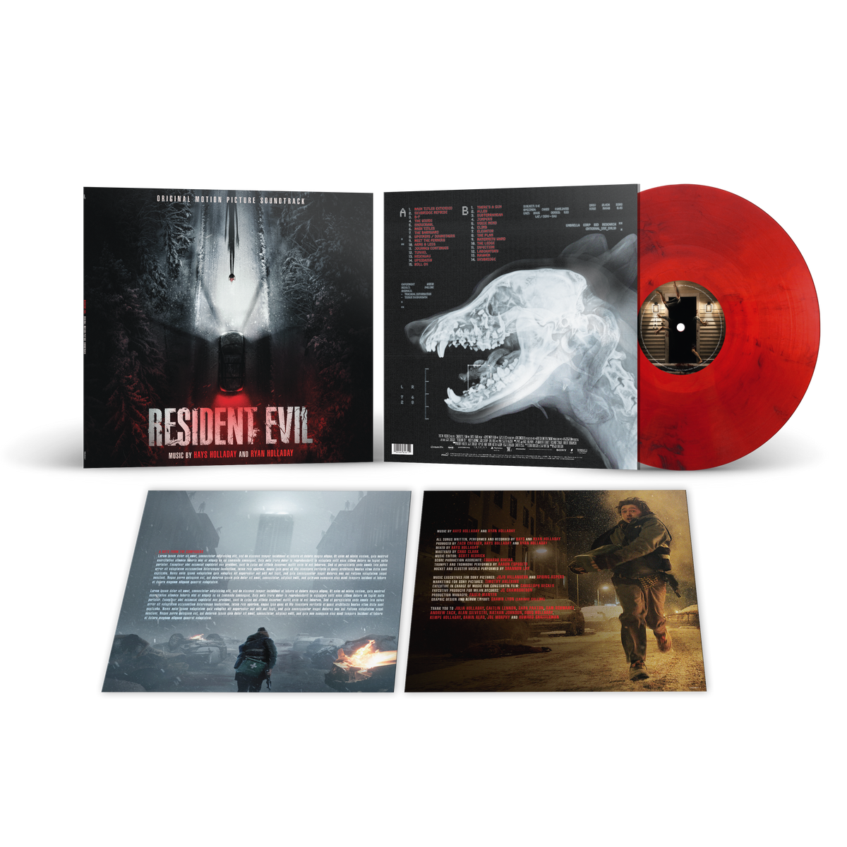 RESIDENT EVIL (ORIGINAL MOTION PICTURE SOUNDTRACK) VINYL