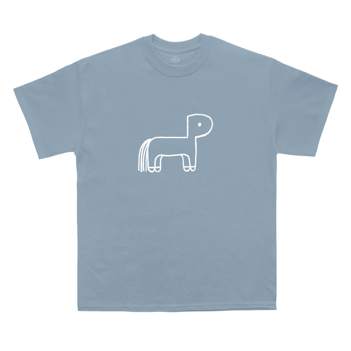 HORSE BLUE TEE
