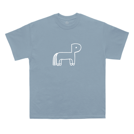 HORSE BLUE TEE