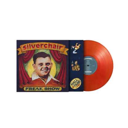 FREAK SHOW RED & BLACK MARBLED VINYL