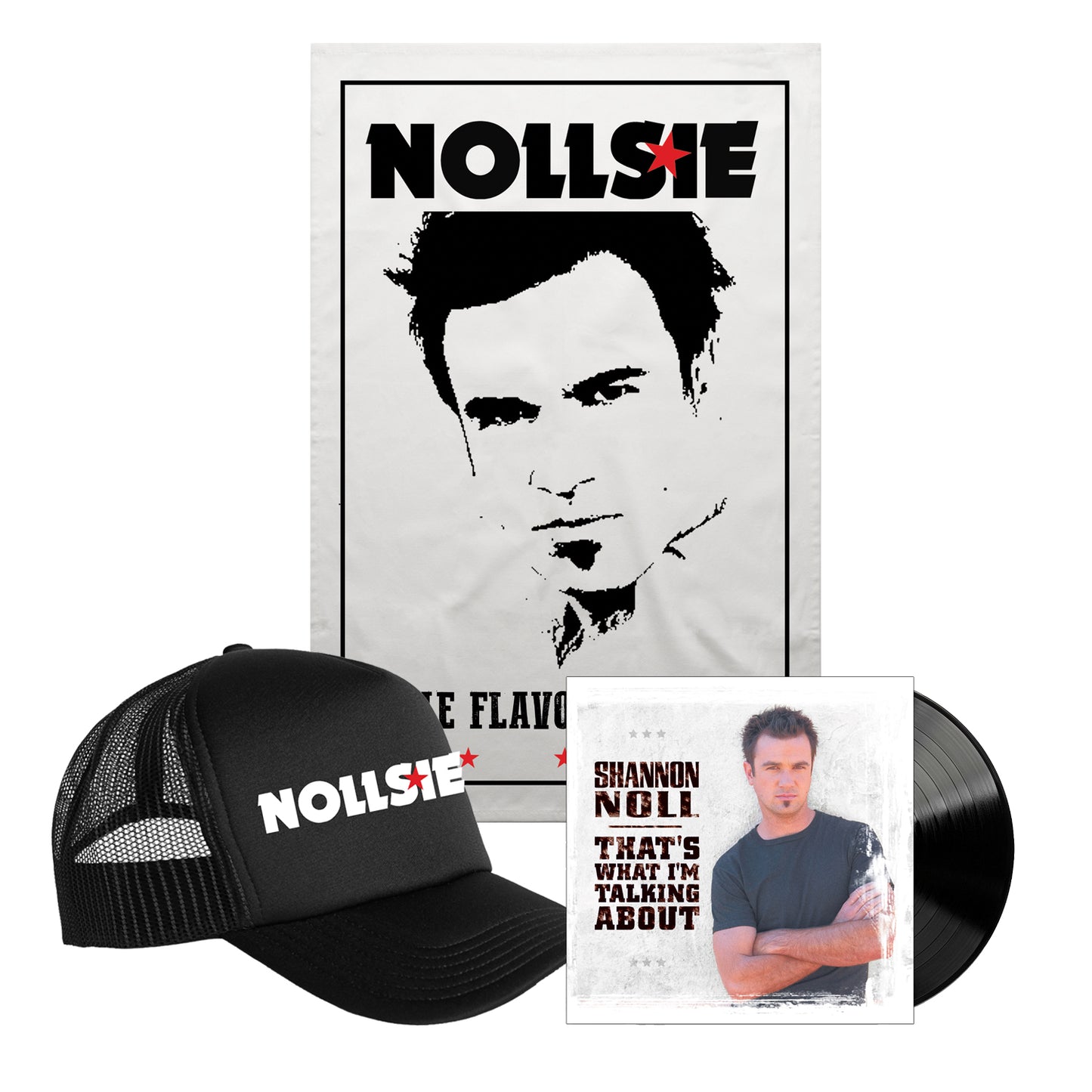 NOLLSIE ACCESSORIES + VINYL BUNDLE